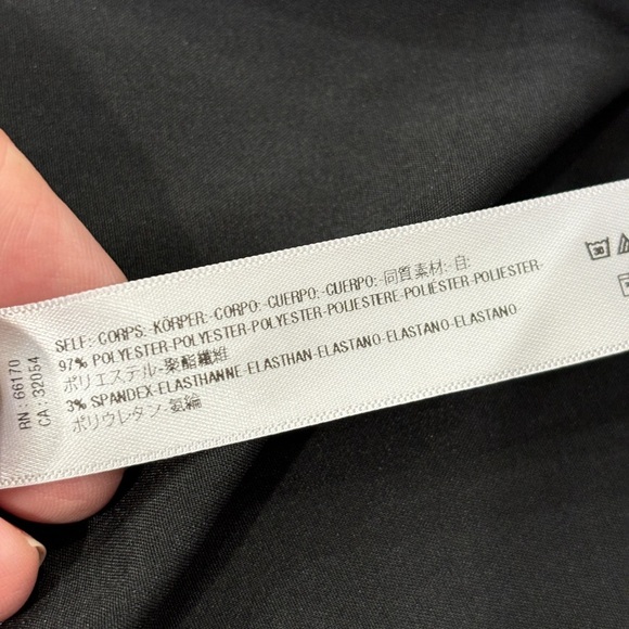 Free People Andy mini slip dress black size small button side - Picture 10 of 10